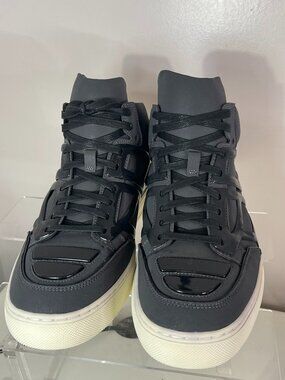 Men's black leather designer sneakers - Alejandro Ingelmo Tron NWT